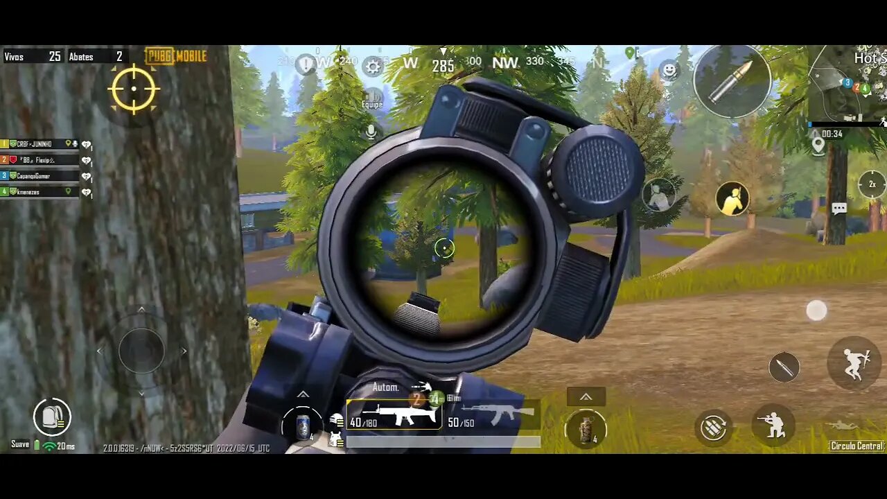 Essa play estava muito bugada. Jogando PUBG Mobile