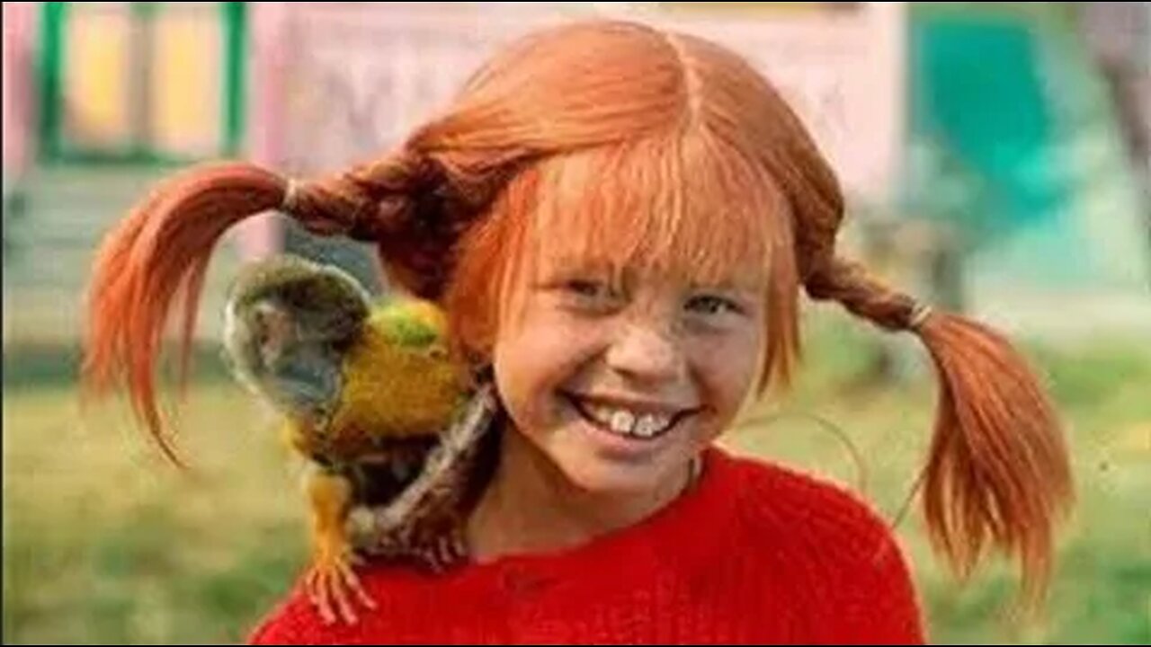 Pippi Långstrump 2. Pippi är sakletare och går på kalas