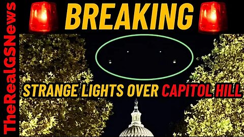 PANIC ALERT IN DC STRANGE LIGHT AT CAPITOL HILL CAUSES UFO SCARY IN DC, IT REALLY HAPPENED