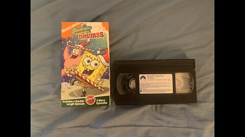 SpongeBob SquarePants: Christmas (2003 VHS)