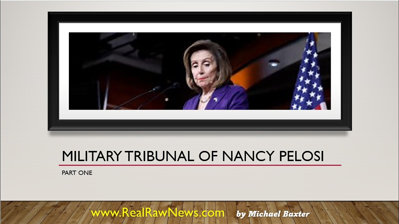 u.s. Military Tribunal of Nancy Pelosi at GITMO 12.18.22