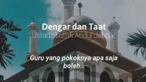 dengar dan taat