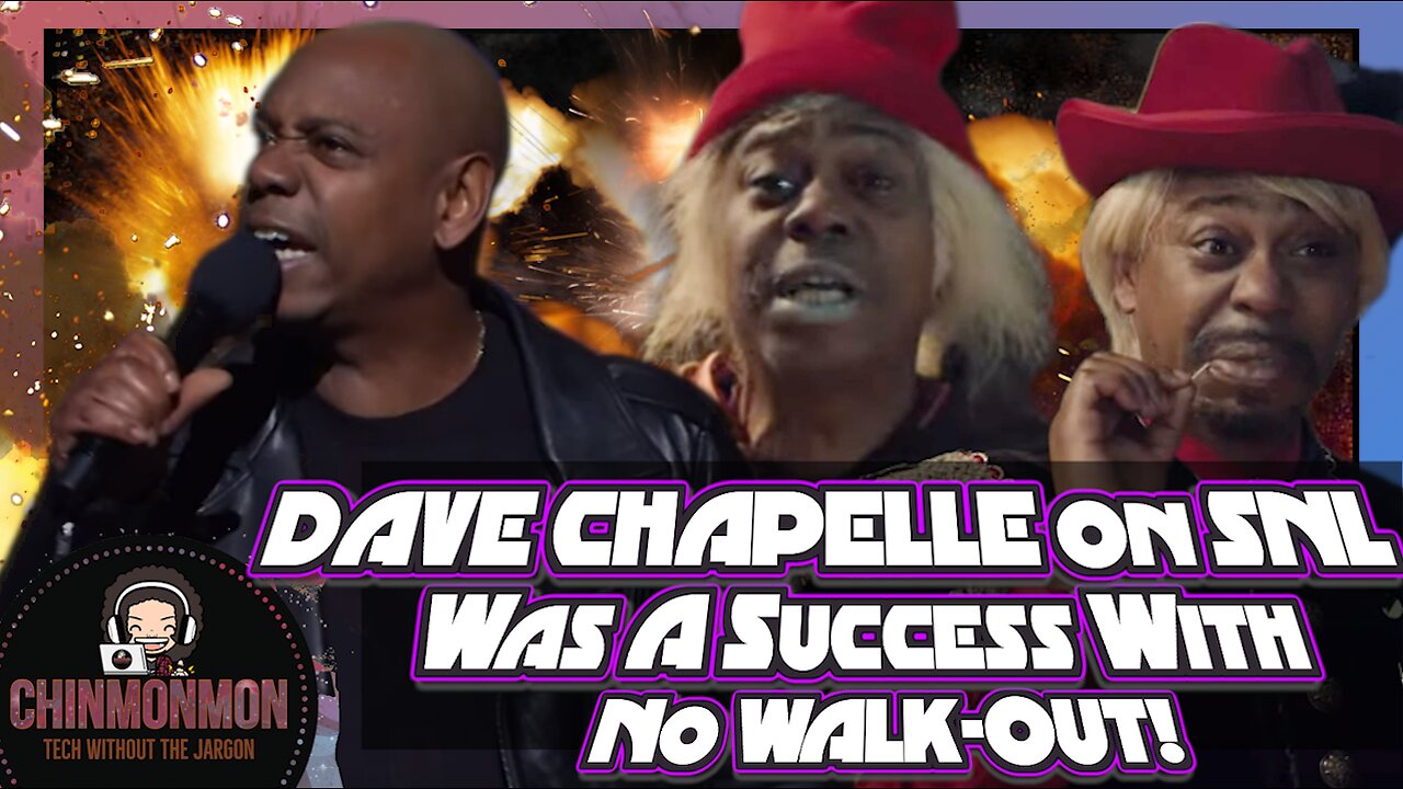 DAVE CHAPELLE on SNL Was A Success With No WALK-OUT!