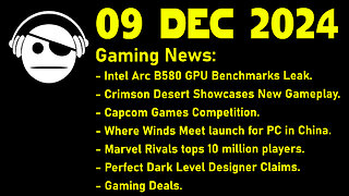 Gaming Deals | Crimson Desert | Capcom | Marvel Rivals | Perfect Dark | Deals | 09 DEC 2024