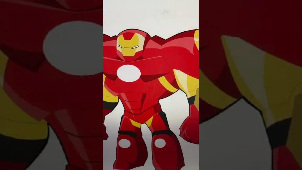 Hulk Buster Marvel - I Want to Draw ✍️- Shorts Ideas 💡