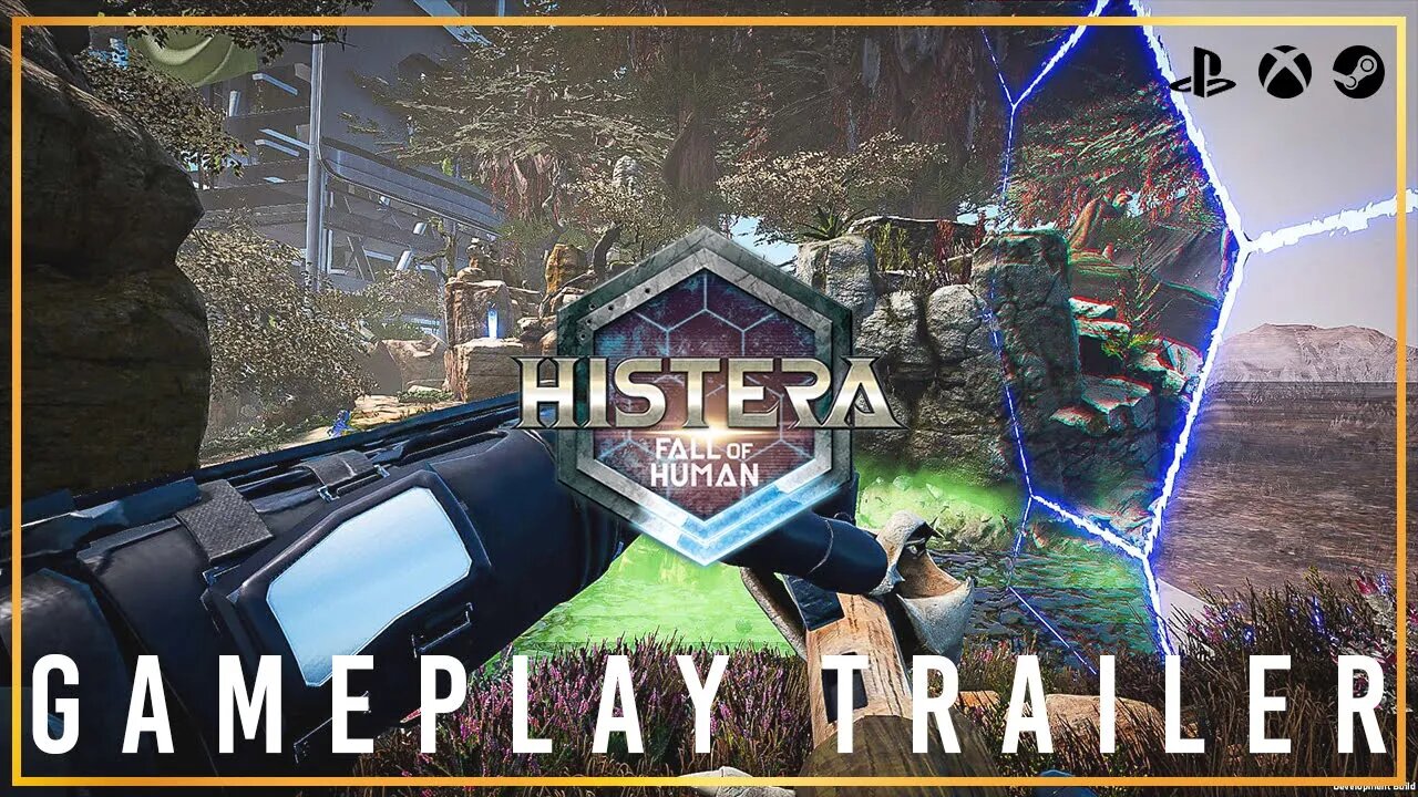 HISTERIA - NEW MULTIPLAYER SCI-FI FPS ( All Trailers + Devxplanation ) HD