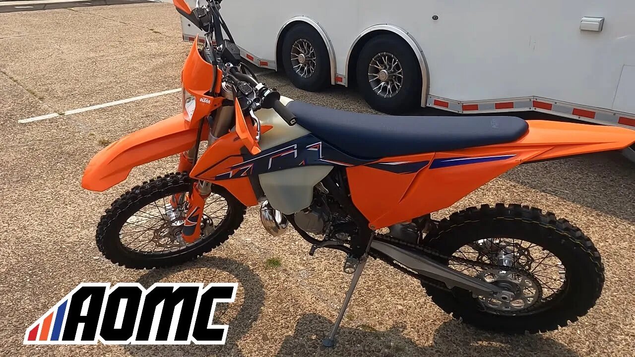 2022 KTM 150 XCW | Walkaround and First Start (4K)