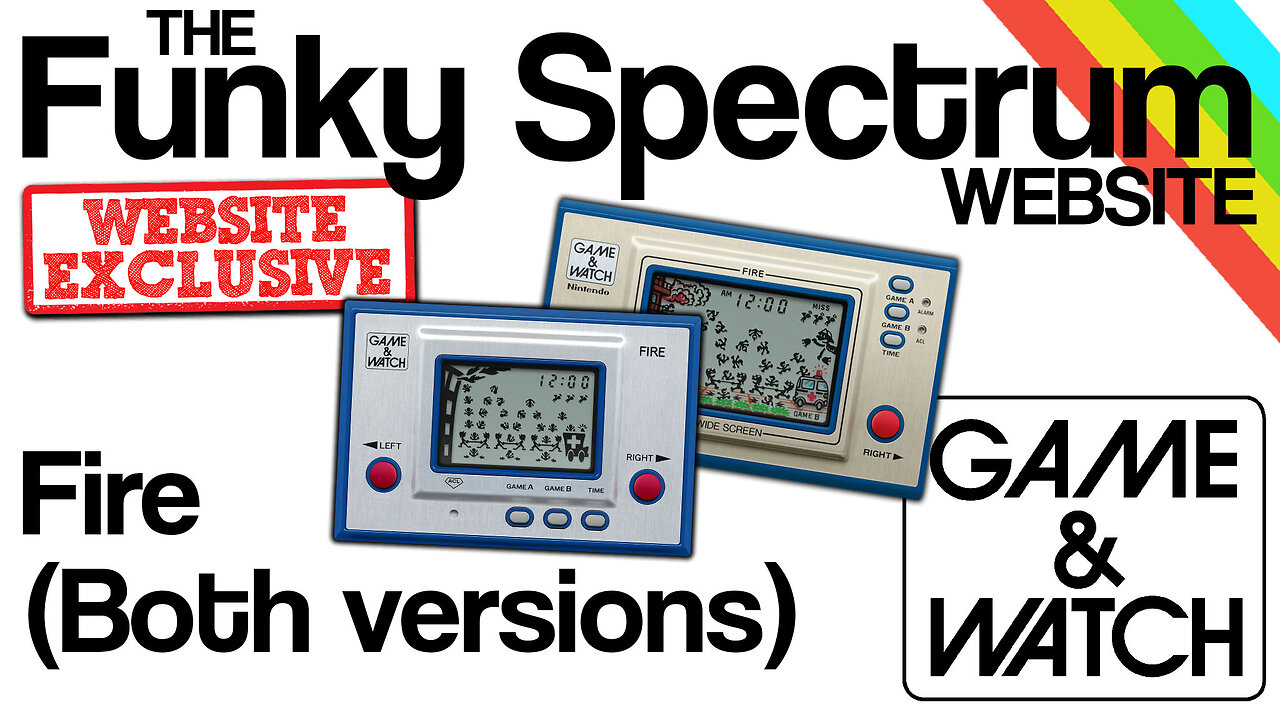 FUNKYSPECTRUM - Game & Watch - Fire (both versions)