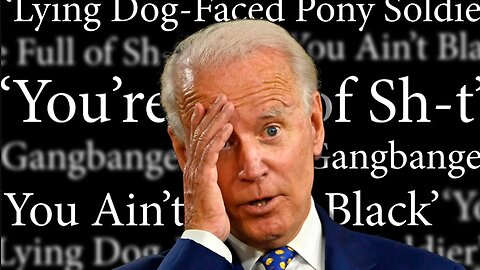 Biden: My mind is going blank now