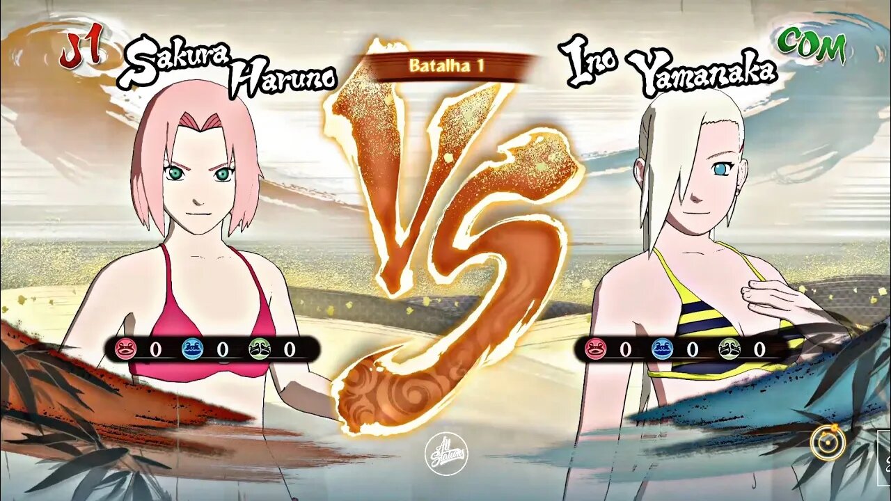 Sakura Haruno VS Ino Yamanaka - Storm 4 Road to Boruto Dublado