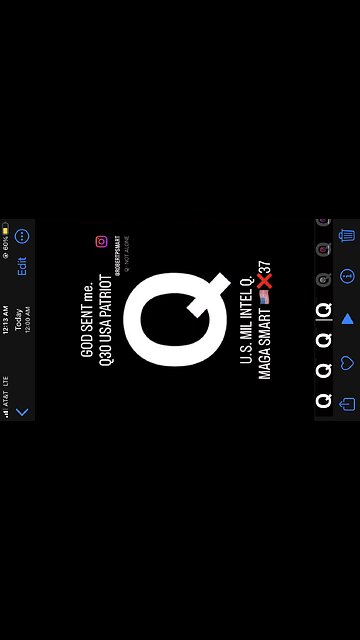Q is U.S. MIL INTEL Q — Q30 USA PATRIOT MAGA SMART