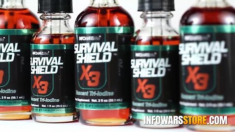 InfoWars Survival Shield x3