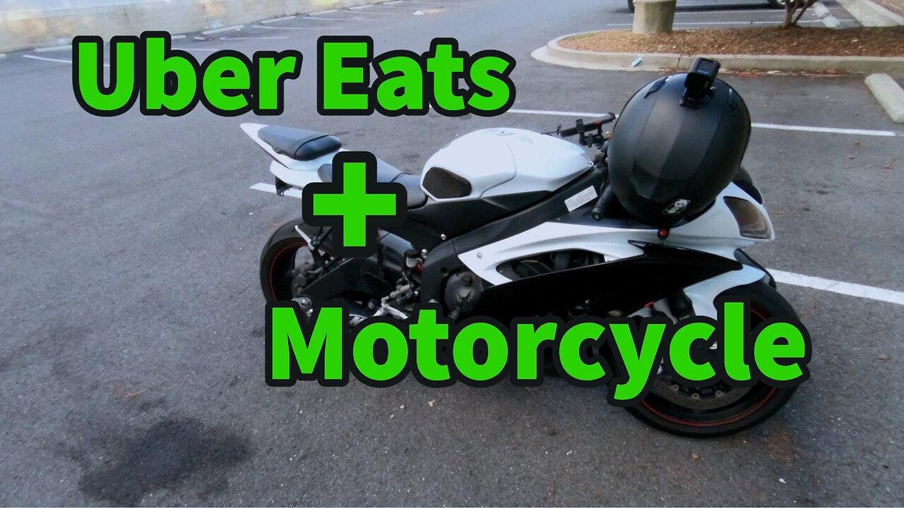 Uber Eats on a Sports Bike!!