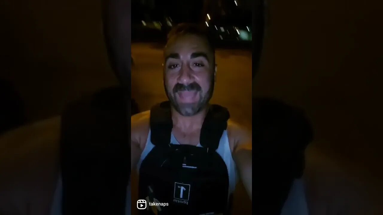 GIVE EVERYTHING TO THE NICE MAN IN THE T-SHIRT