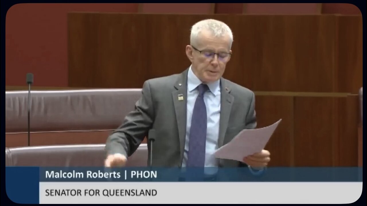 Senator Malcolm Roberts