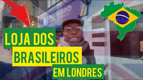 LOJA DOS BRASILEIROS EM LONDRES | Negritinh Pelo Mundo