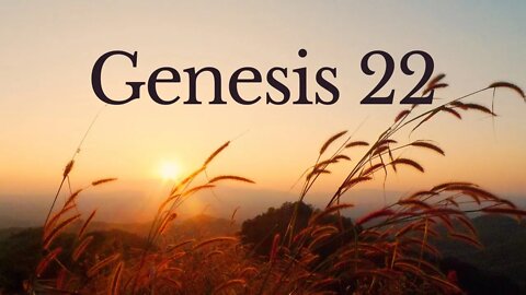 Genesis 22 - Pastor Jonathan Shelley | Stedfast Baptist Church