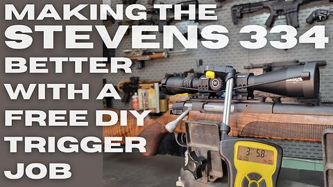 Making the Stevens 334 Better: With a free DIY trigger job