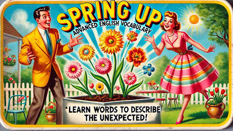 Vocabulary and Pronunciation "SPRING UP" Advanced English