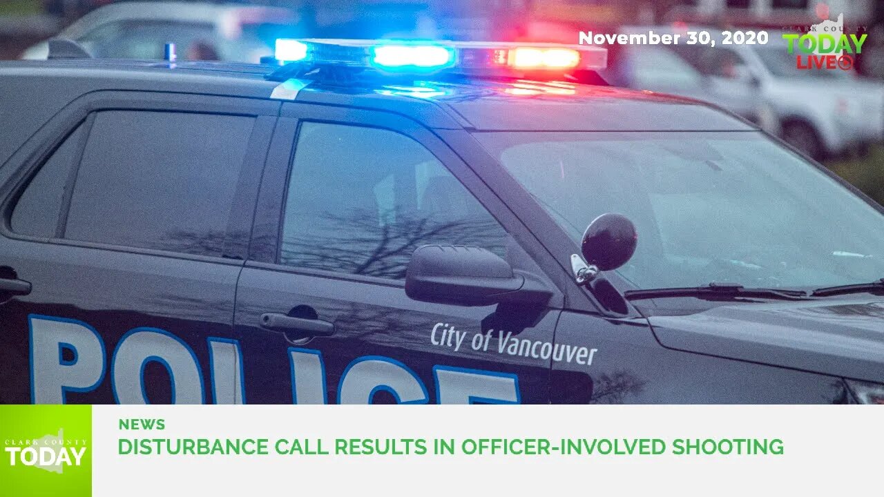 Disturbance call results in officer-involved shooting