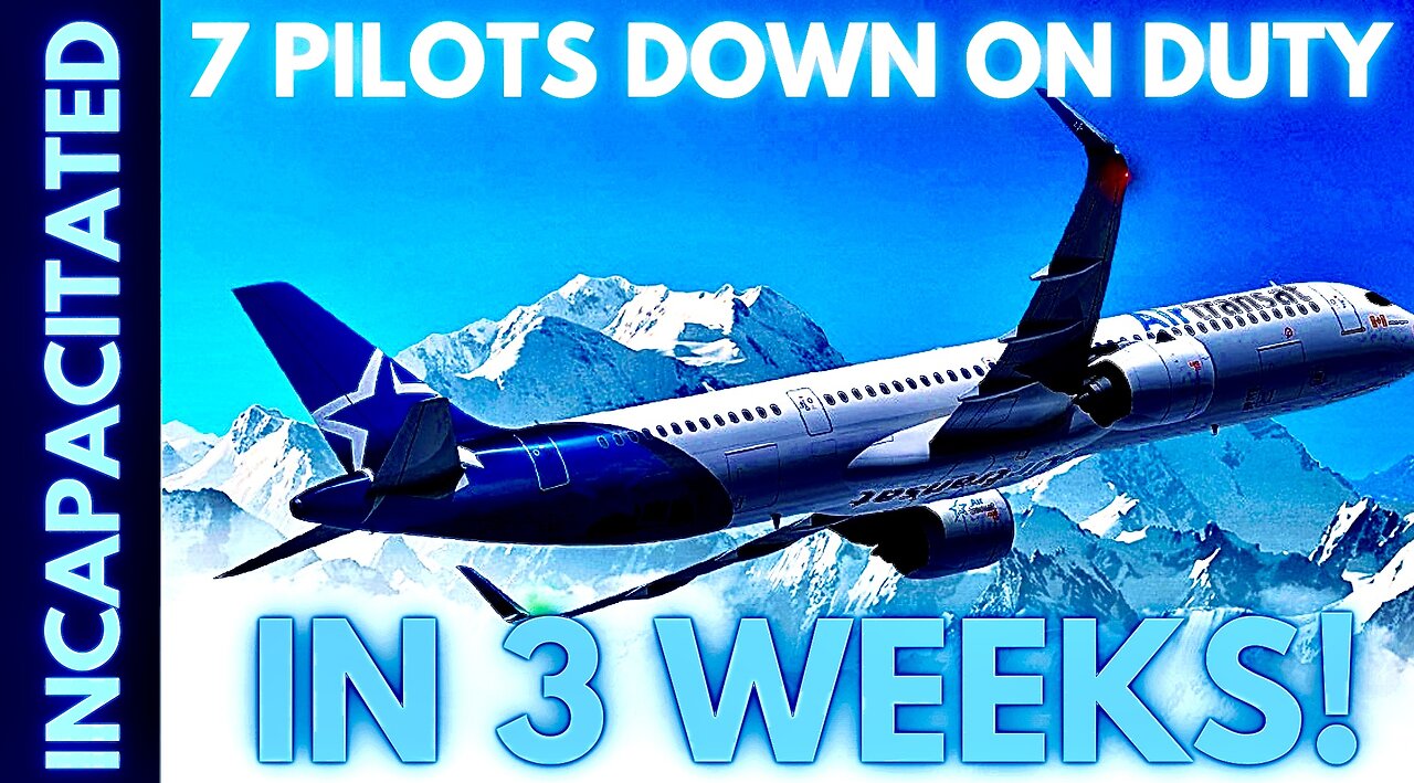 1 On Duty Pilot Incapacitation Every 3 Days!