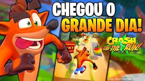 EXPLOSÃO DE HYPE jogando Crash Bandicoot On The Run para Android