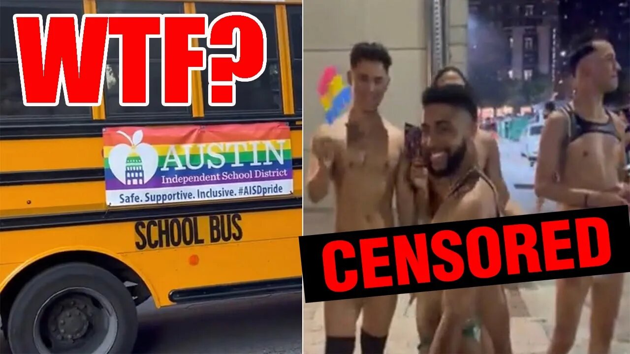 Austin ISD buses children to Austin Pride to be EXPOSE to NUDITY and ADULT TOYS! This is SICKENING!