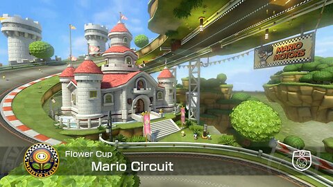 Mario Kart 8 Deluxe Grand Prix Mode - Part 2 - Flower Cup 50cc