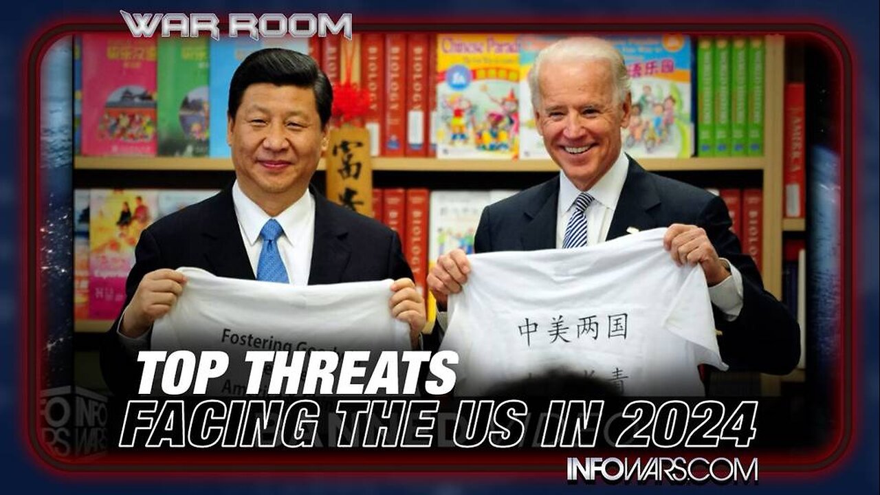 Owen Shroyer: Top Three Threats Facing America In 2024