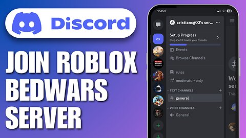 How To Join Roblox Bedwars Discord Server On Mobile