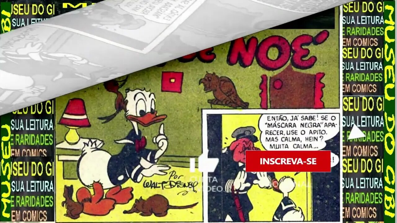 27 PATO DONALD EM A ARCA DE NOÉ #museudogibi #quadrinhos #comics #manga #disney