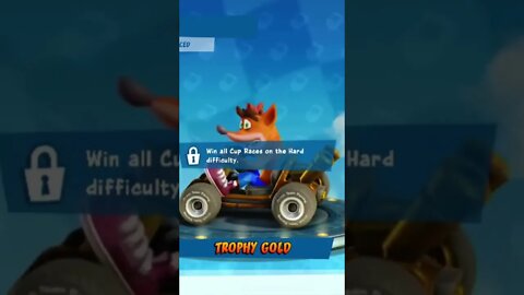 Trophy Gold Paint Job - Crash Team Racing Nitro-Fueled