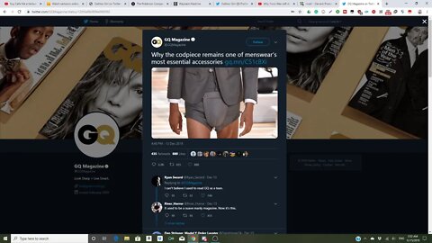 GQ Magazine just became the fucking Circus!