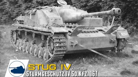 Rare WW2 StuG IV - Sturmgeschütz IV - footage.