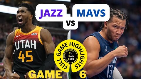 Dallas Mavericks Vs Utah Jazz Highlights | Playoff Highlights