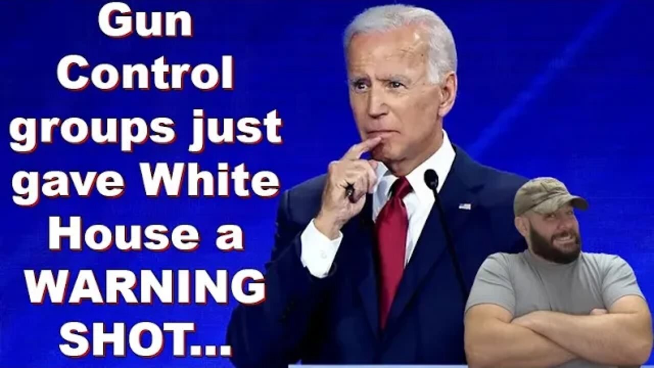 Gun Control Groups just fired a warning shot at the White House... They're NOT HAPPY...