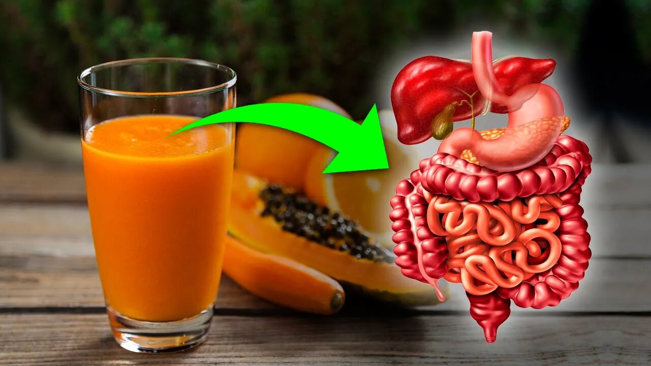 Cleanse Your Liver and Colon With This Papaya and Carrot Detox Juice