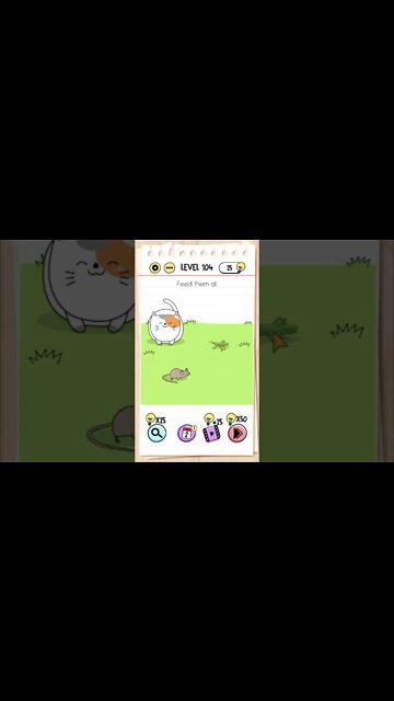 Brain Test Tricky Puzzles Level 104 Feed them all.