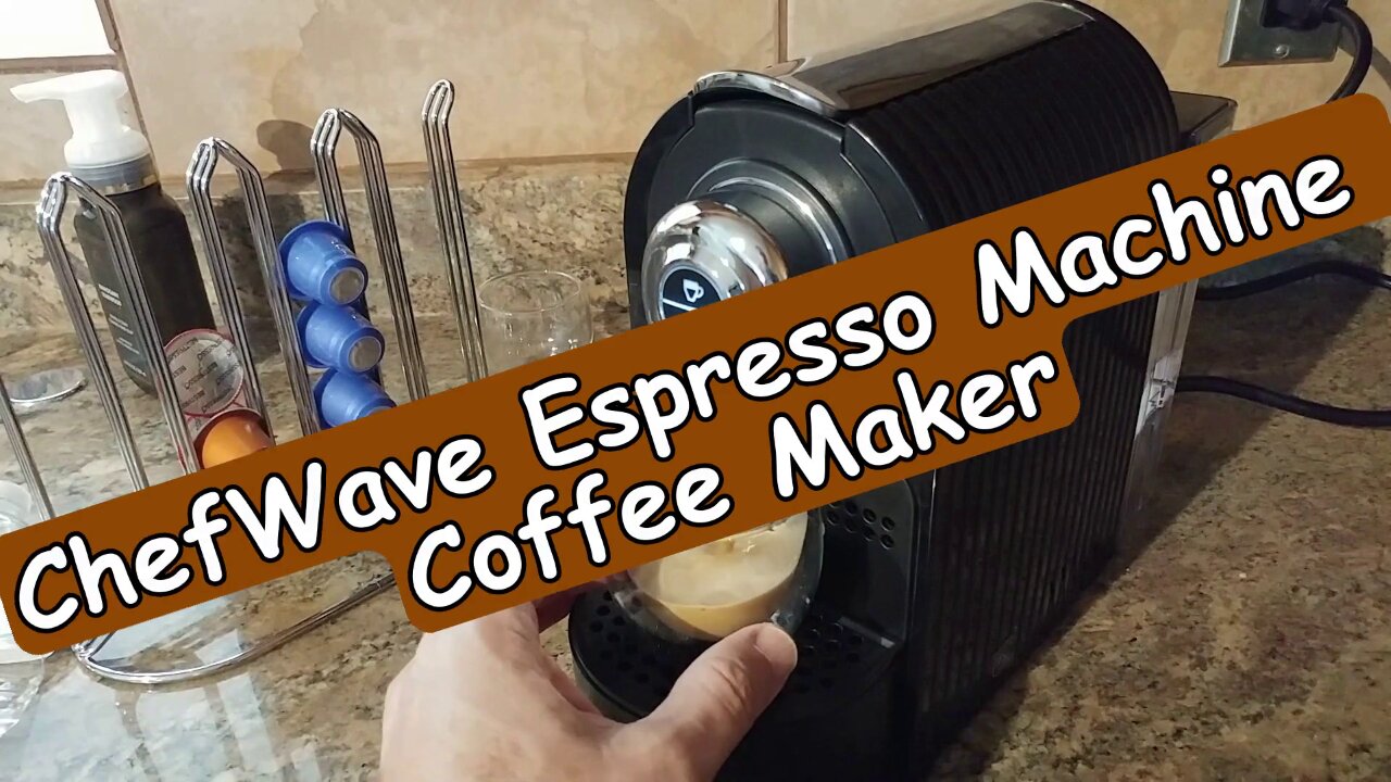 ChefWave Espresso Machine: Unboxing & Quick Review