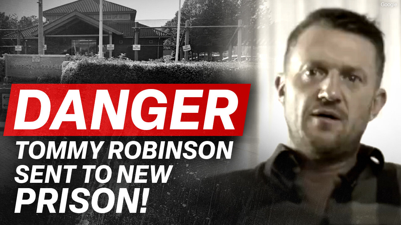 DANGER: They’ve secretly moved Tommy Robinson to a new prison.