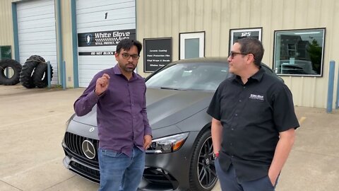 Tulsa Auto Wraps | White Glove Auto | Testimonial Mercedes