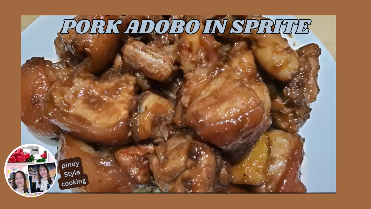 Pork Adobo in Sprite PINOY STYLE COOKING | Isang15