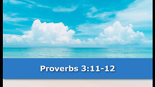 1 Minute -- Proverbs 3 Devotional -- June 3, 2023