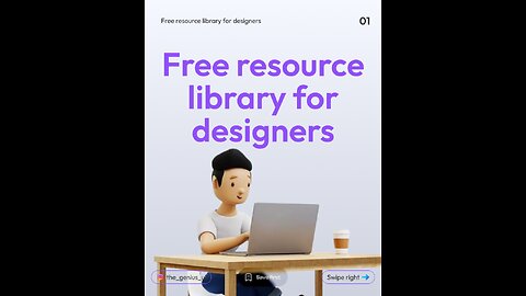 Free resource library for designers