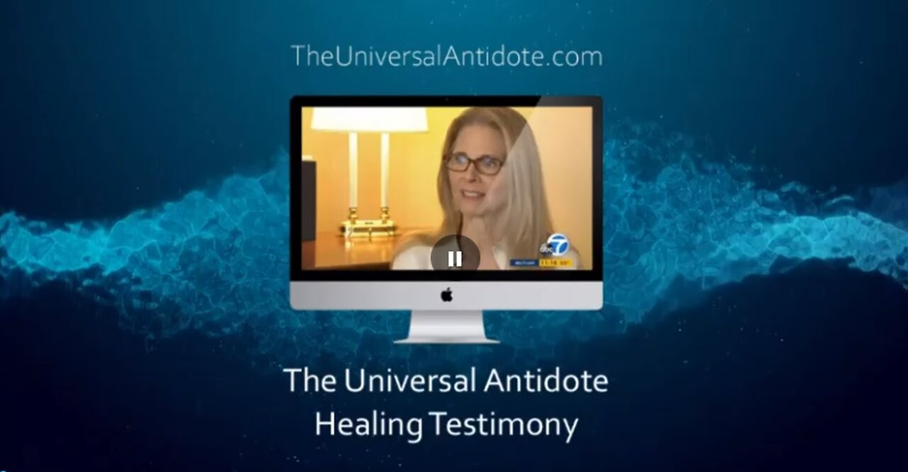 Actor Lindsay Wagner (The Bionic Woman) Cured of with The Universal Antidote