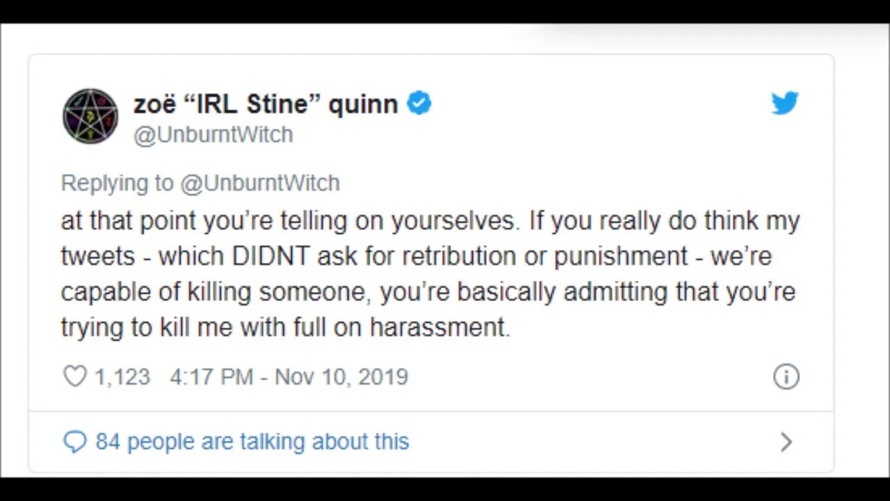 Zoe Quinn makes an excellent point