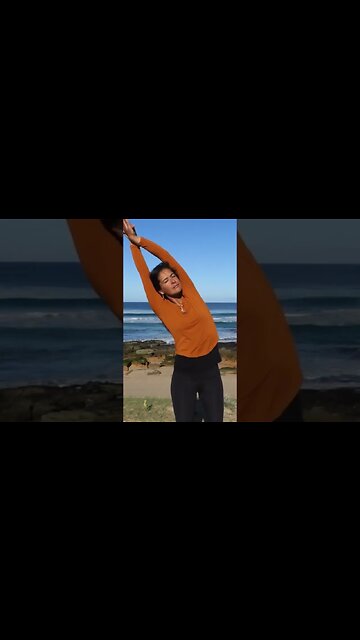 New yoga video up!! Only 8 minutes to release tension in the neck and shoulders! ❤️✔️🔥