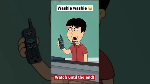 Washie washie 😂 family guy funny moments #funny #shorts