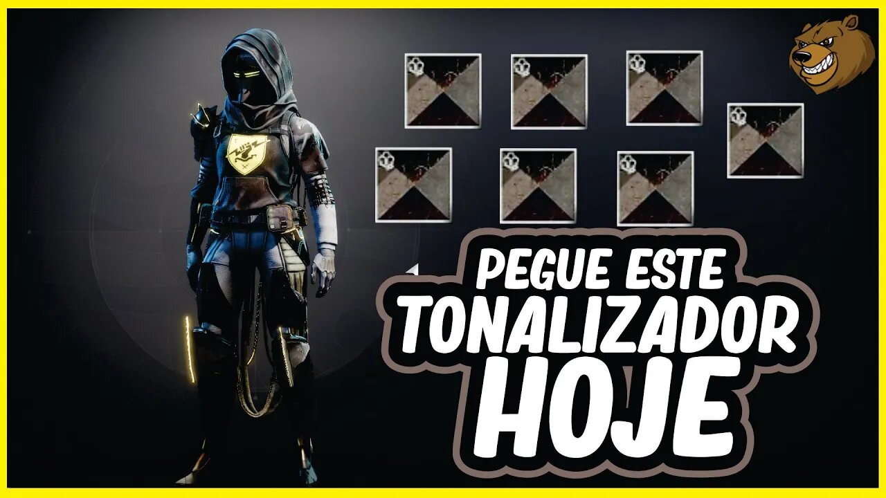 DESTINY 2 │ PEGUE ESSE TONALIZADOR AGORA INCRÍVEL!