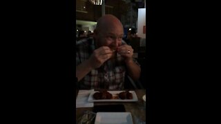 Hot wing challenge in Singapore